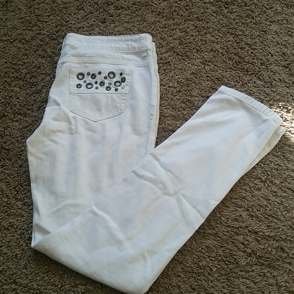 White jeans